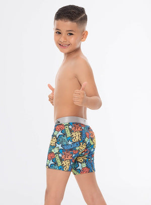 Boxer microfibra barrita Tarrao Azul ref 76331B