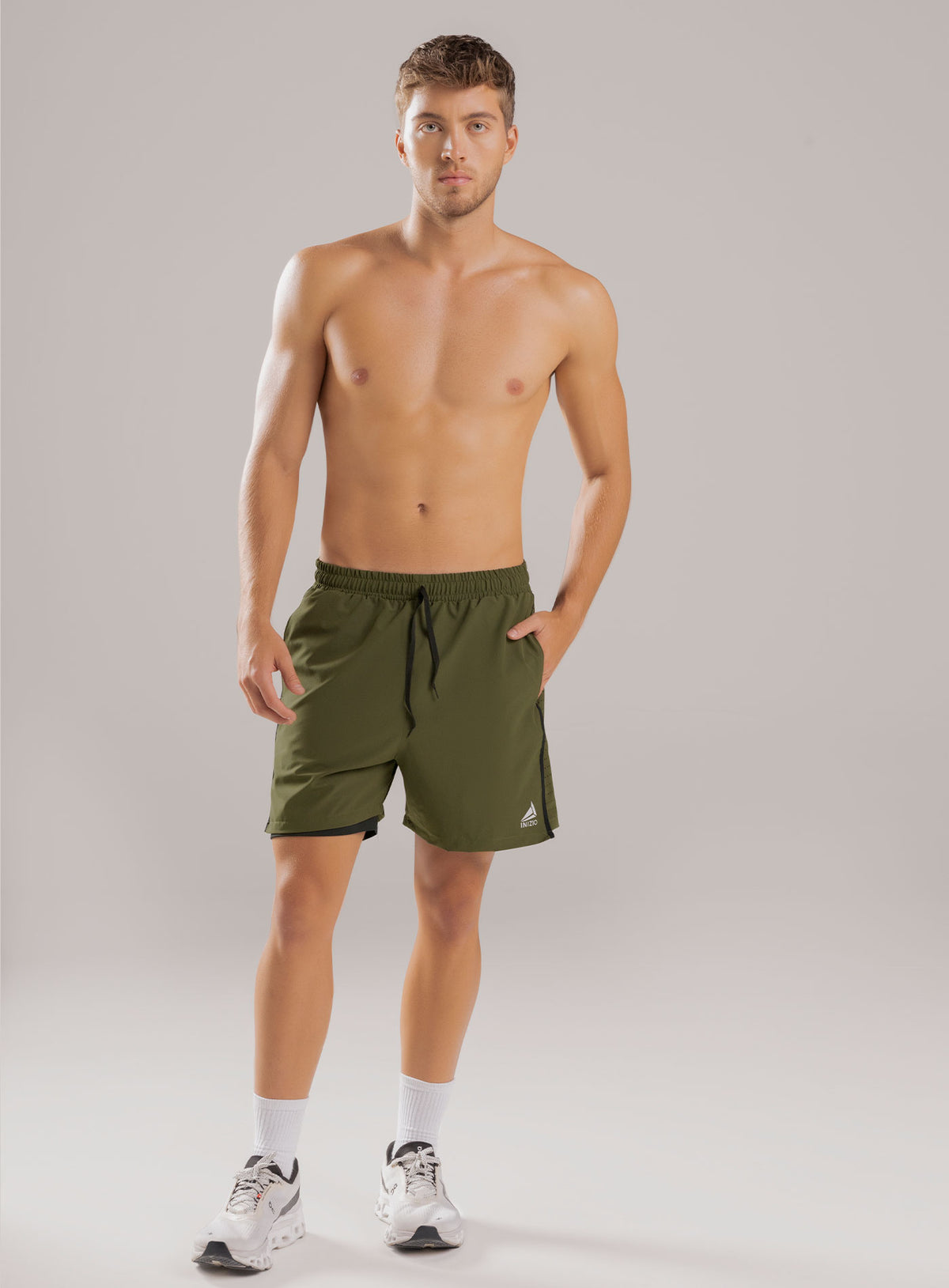 PANTALONETA DEPORTIVA SEMI IMPERMEABLE CORTE LASER INCLUYE SHORT INTERNO - PRECIO ESPECIAL