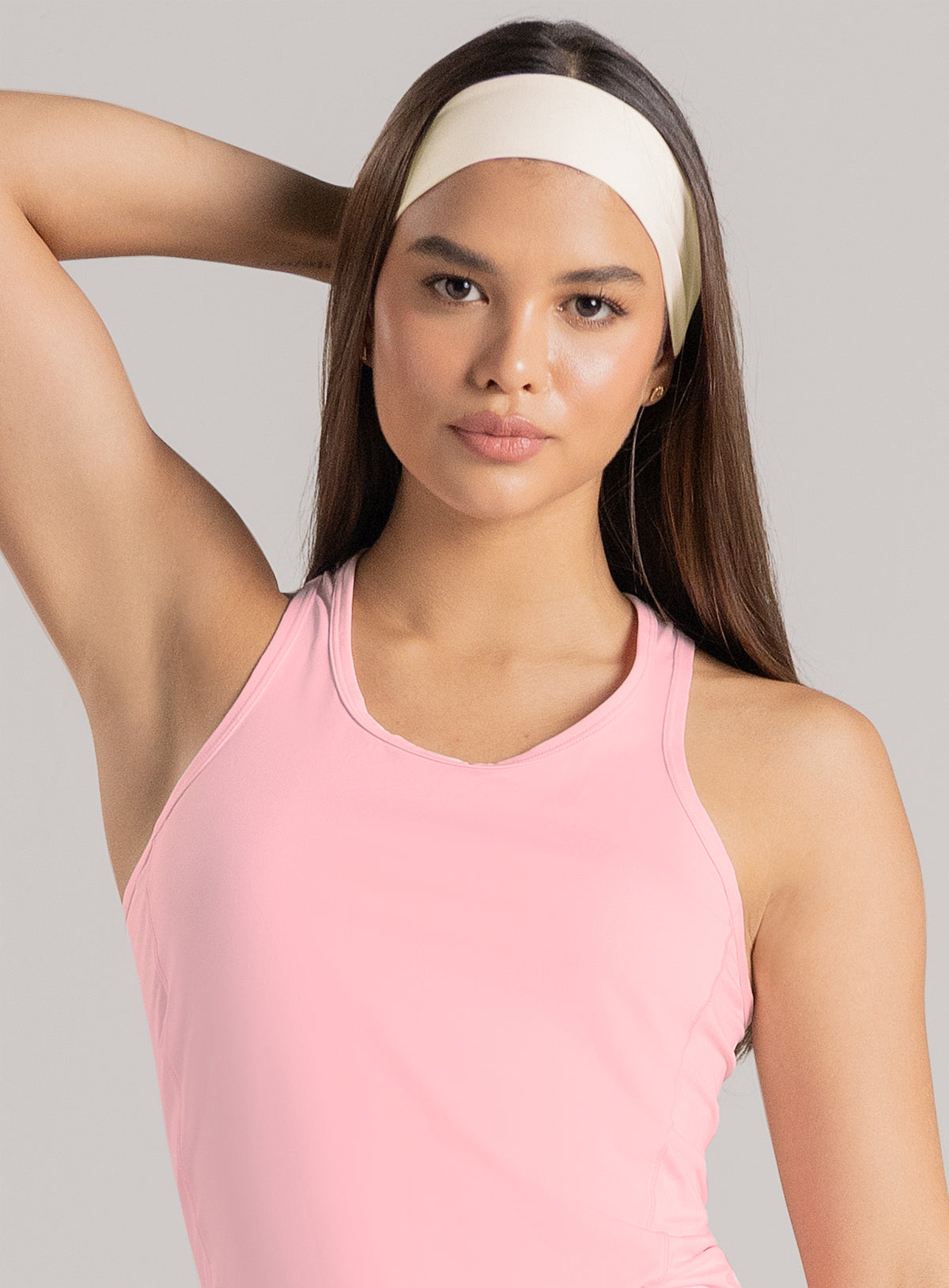 Balaca deportiva color marfil para mujer, marca BABALÚ, referencia 115013, vista frontal. Compra al por mayor en babalu.com.co en COP.