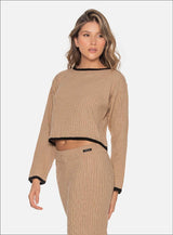 BLUSA DEPORTIVA PUNTO TEJIDO