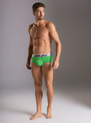 Boxer brief color verde para hombre, marca TARRAO, referencia 78311, vista frontal. Compra al por mayor en babalu.com.co en COP.