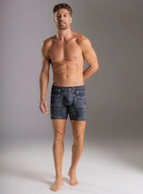 BOXER LARGO MICROFIBRA JEANS