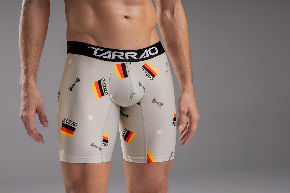 Boxer largo color alemania para hombre, marca TARRAO, referencia 78661, vista frontal. Compra al por mayor en babalu.com.co en COP.