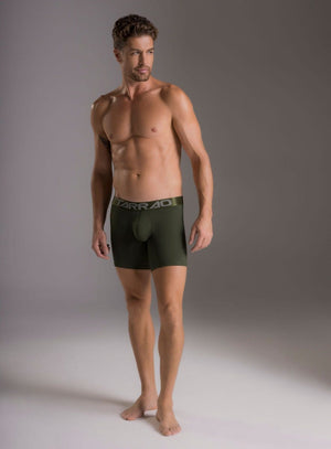 Boxer largo color blanco para hombre, marca TARRAO, referencia 183011, vista frontal. Compra al por mayor en babalu.com.co en COP.
