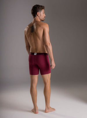 Boxer largo color blanco para hombre, marca TARRAO, referencia 183011, vista trasera. Compra al por mayor en babalu.com.co en COP.