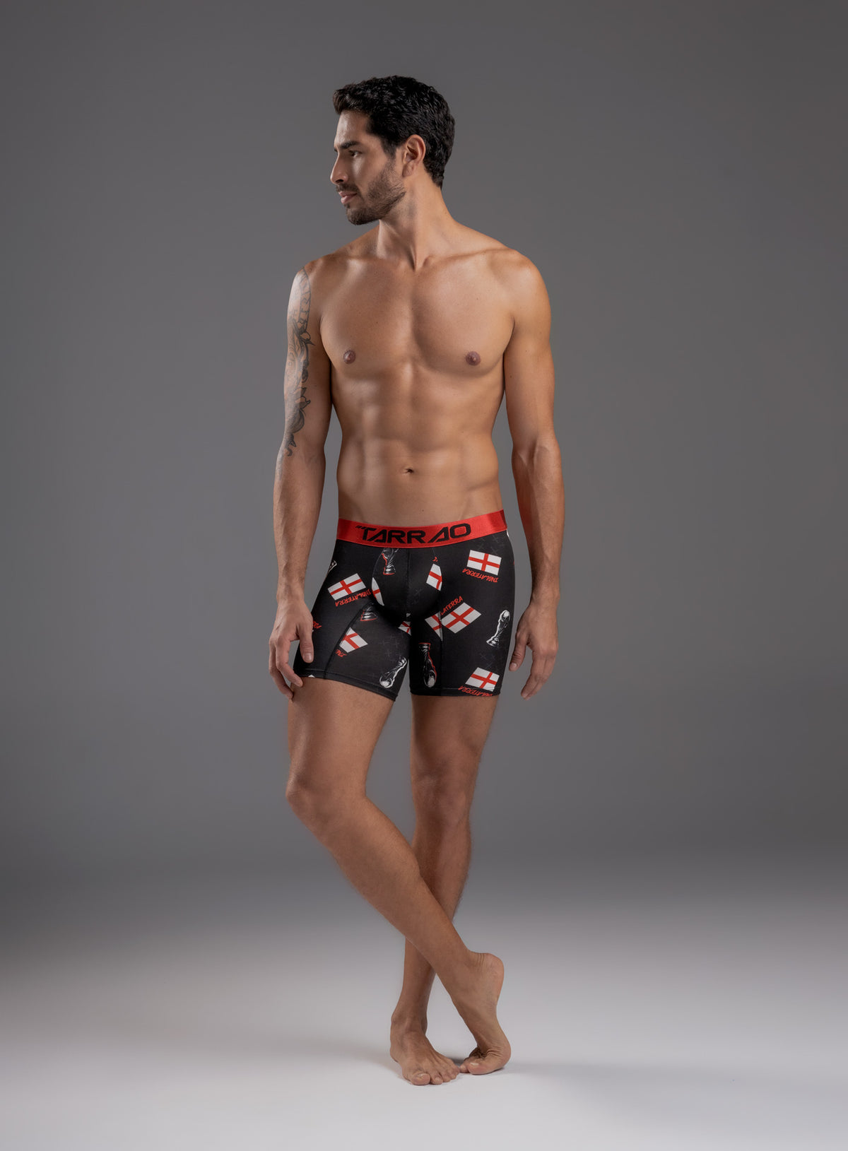 Boxer largo color francia para hombre, marca TARRAO, referencia 78661, vista frontal. Compra al por mayor en babalu.com.co en COP.