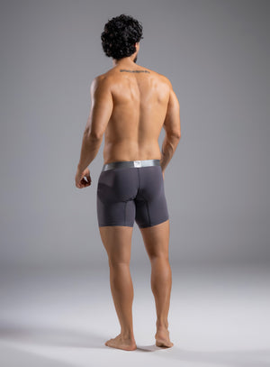 Boxer largo color gris para hombre, marca TARRAO, referencia 78441-yaiba, vista trasera. Compra al por mayor en babalu.com.co en COP.