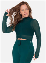 BUZO DEPORTIVO POLIAMIDA TELA SEMI TRANSPARENTE