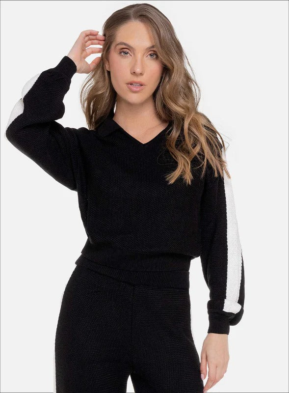 BUZO CASUAL TEJIDO EN HILO - PRECIO ESPECIAL