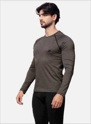Camibuso deportivo color gris para hombre, marca INIZIO, referencia 84386, vista lateral. Compra al por mayor en babalu.com.co en COP.