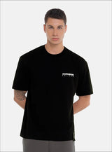 CAMISETA OVERSIZE 100% ALGODÓN CON ESTAMPADO EN FRENTE