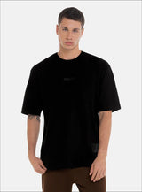 CAMISETA OVERSIZE 100% ALGODÓN CON ESTAMPADO EN FRENTE