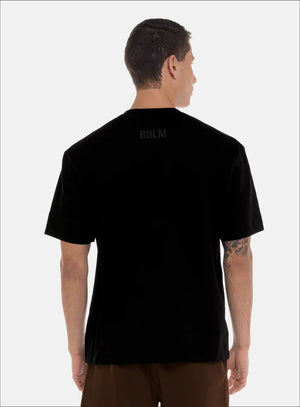 Camiseta oversize color verde para hombre, marca BBL MEN, referencia 19, vista trasera. Compra al por mayor en babalu.com.co en COP.