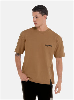 Camiseta oversize 100% algodón con estampado en frente de BBL MEN para hombre, vista 01.