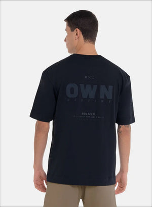 Camiseta oversize 100% algodón con estampado en frente de BBL MEN para hombre, vista 12.