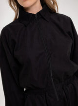 Enterizo casual tela semi impermeable