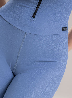 Enterizo deportivo color azul para mujer, marca BABALÚ, referencia 113773, vista detalle. Compra al por mayor en babalu.com.co en COP.