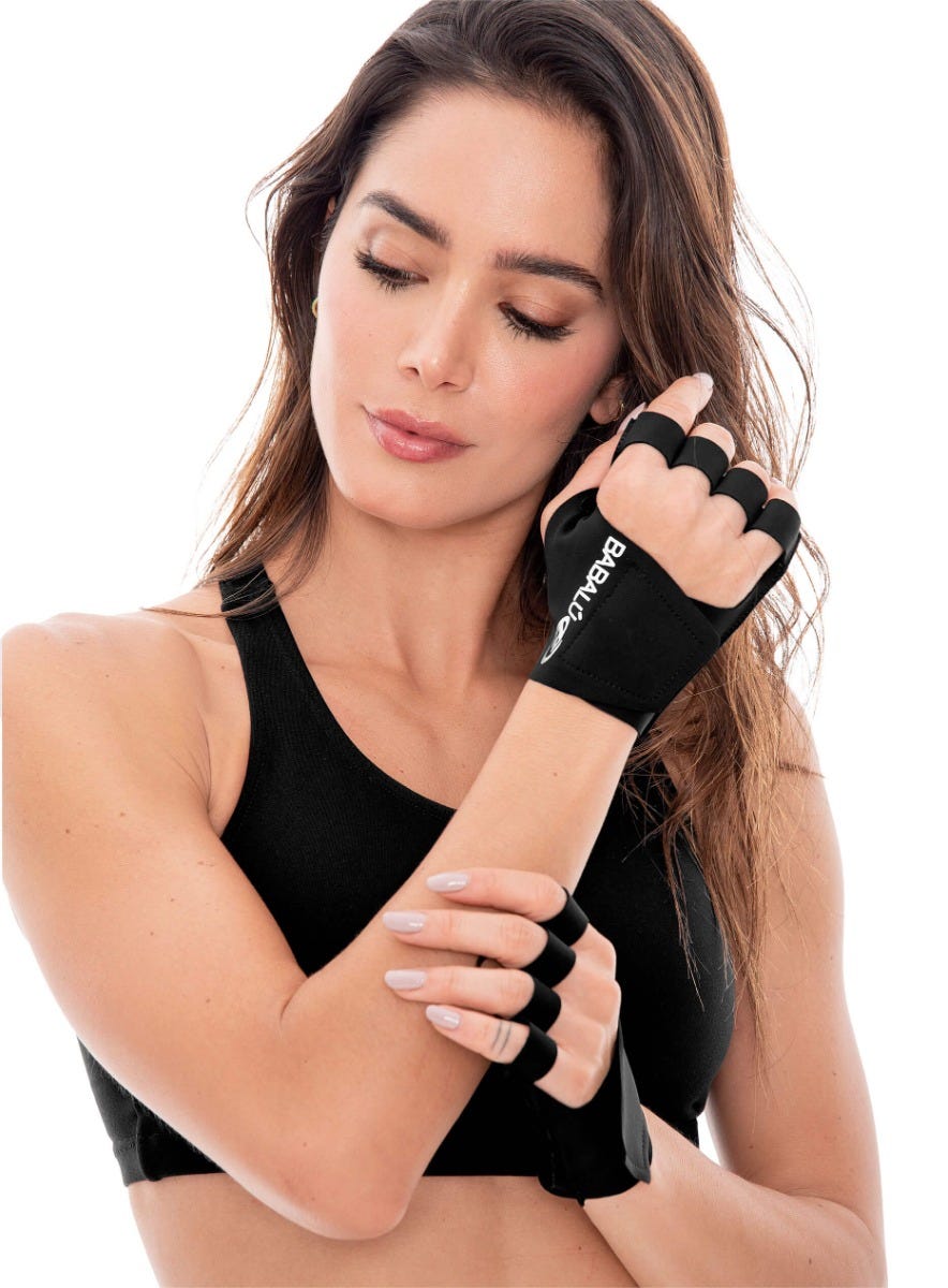 GUANTES DEPORTIVOS  POLIÉSTER CON CALLERAS