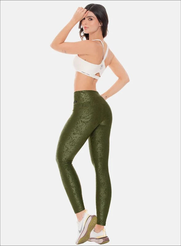 LEGGINS DEPORTIVO  POLIAMIDA JACQUARD