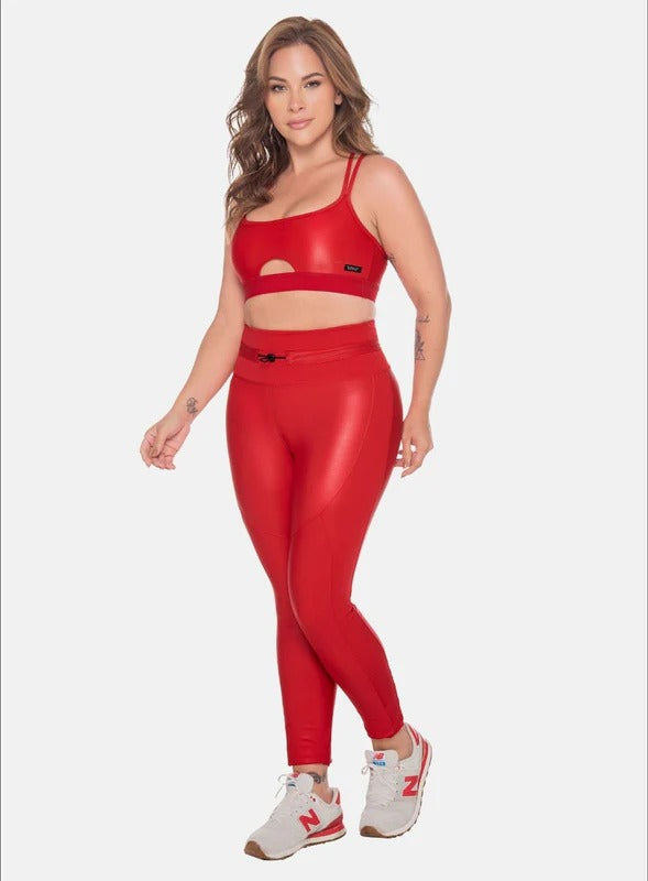 LEGGINS DEPORTIVO POLIAMIDA APARIENCIA CUERO