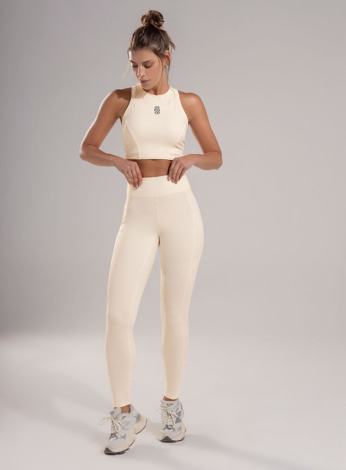 Leggins deportivo color negro, marca BABALÚ, referencia 112243, vista detalle. Compra al por mayor en babalu.com.co en COP.