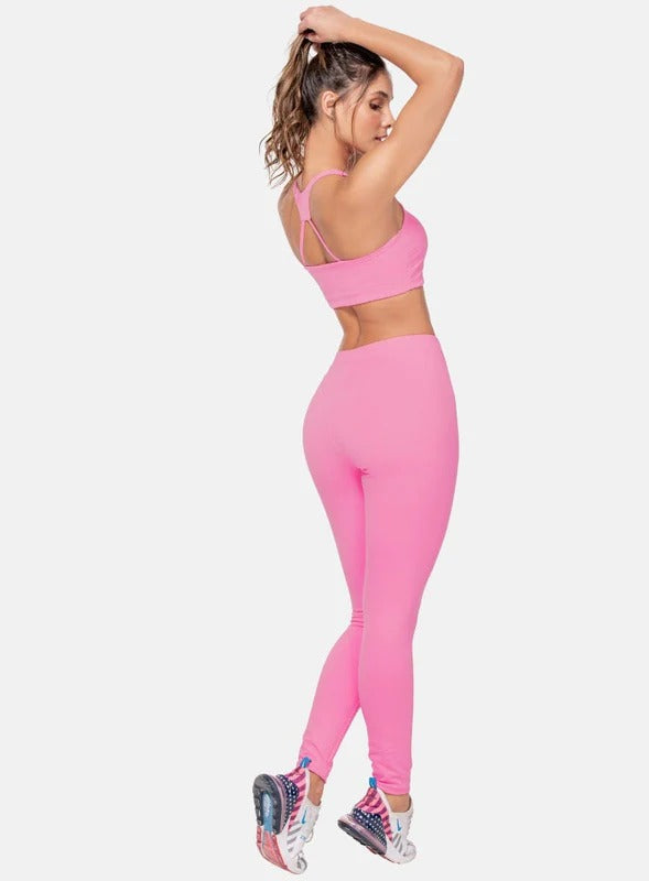LEGGINS DEPORTIVO EN SUPLEX CON HEBILLA EN CINTURA
