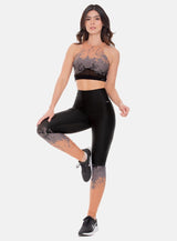 LEGGINS DEPORTIVO  POLIAMIDA JACQUARD