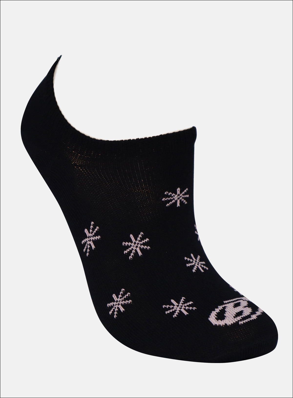 Media baletera color negro para mujer, marca BABALÚ, referencia 1503, vista lateral. Compra al por mayor en babalu.com.co en COP.