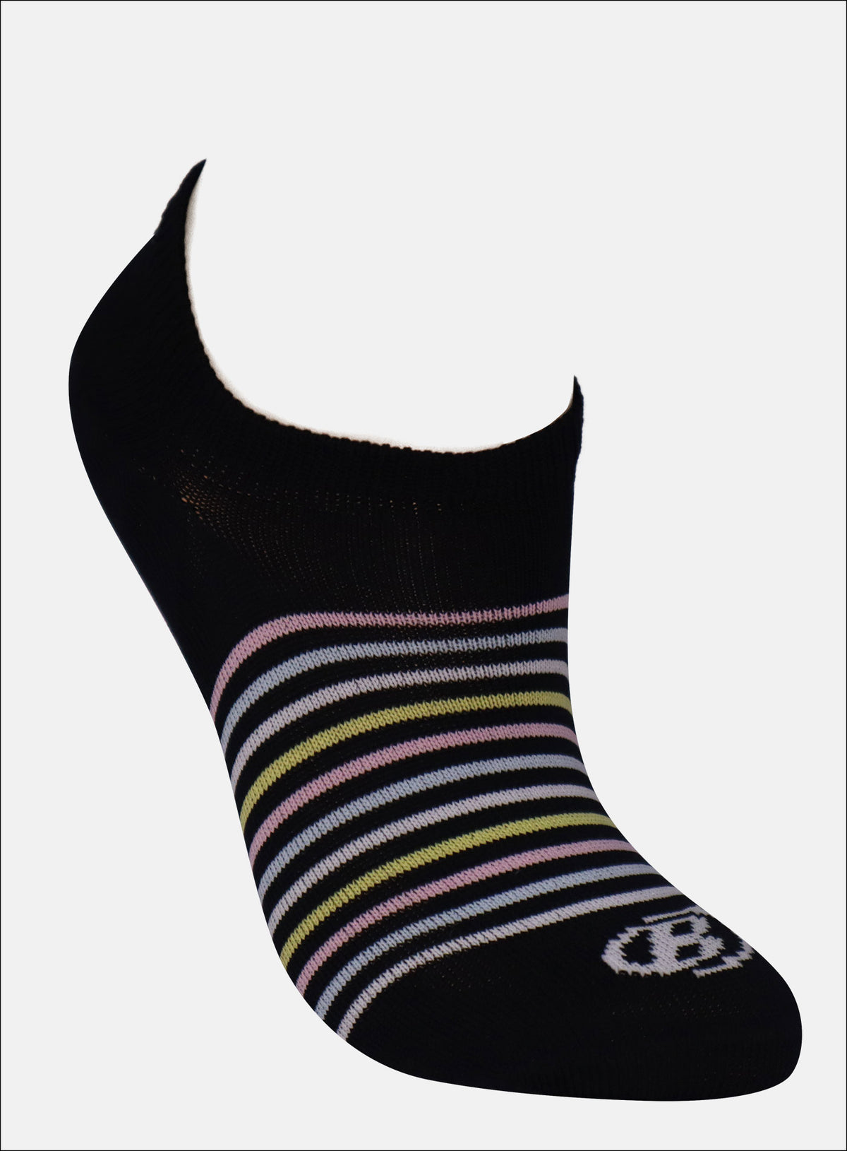 Media baletera color negro para mujer, marca BABALÚ, referencia 1503, vista lateral. Compra al por mayor en babalu.com.co en COP.