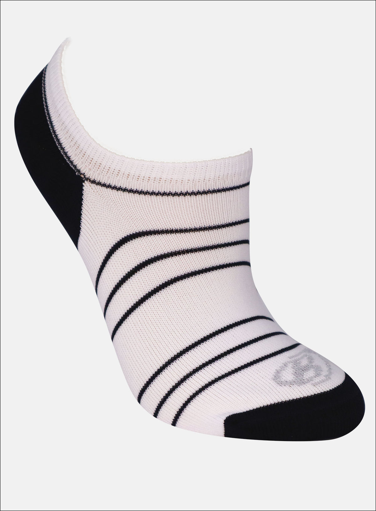Media baletera color negro para mujer, marca BABALÚ, referencia 1503, vista lateral. Compra al por mayor en babalu.com.co en COP.