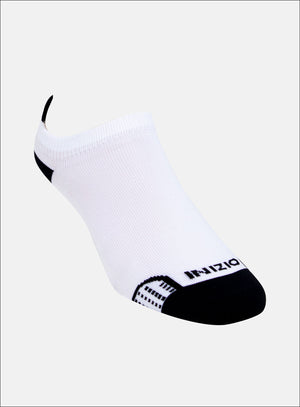 Media talonera color gris para hombre, marca INIZIO, referencia 0503, vista lateral. Compra al por mayor en babalu.com.co en COP.