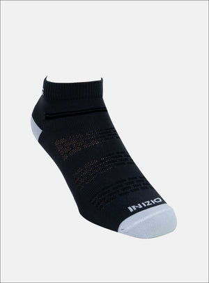 Media tobillera color azul para hombre, marca INIZIO, referencia 0903, vista lateral. Compra al por mayor en babalu.com.co en COP.