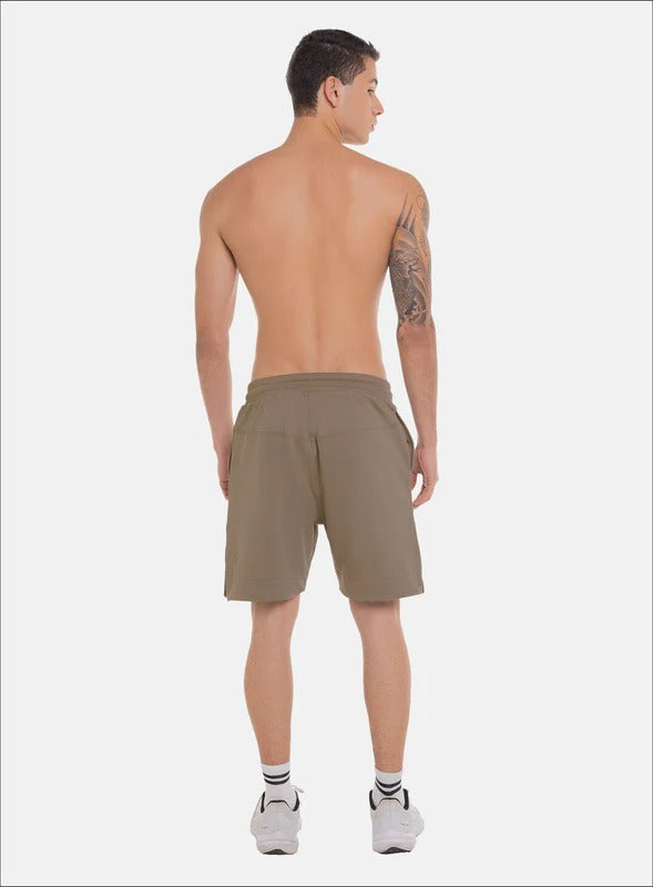 PANTALONETA EN TELA BURDA CON ESTAMPADO