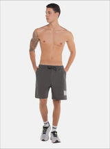 PANTALONETA EN TELA BURDA CON ESTAMPADO