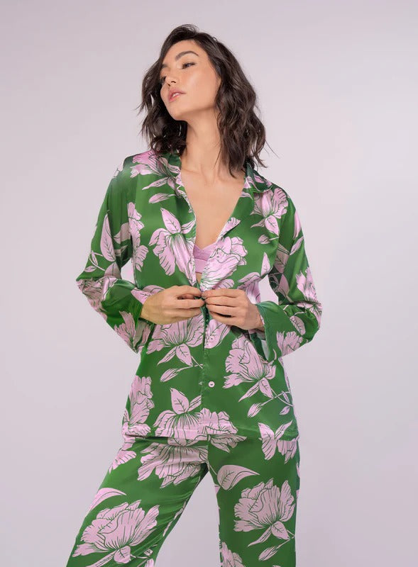 Pijama brush para mujer, referencia 208, vista frontal. Compra al por mayor en babalu.com.co en COP.