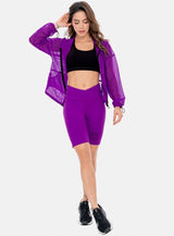 BIKER DEPORTIVO MUJER ESTAMPADO TELA SUPPLEX  TALLA ÚNICA