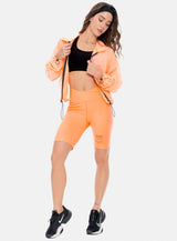 BIKER DEPORTIVO MUJER ESTAMPADO TELA SUPPLEX  TALLA ÚNICA