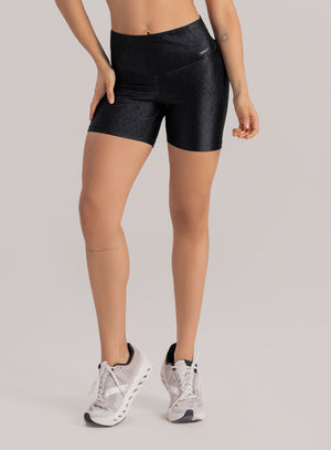 Short deportivo color negro para mujer, marca BABALÚ, referencia 114433, vista frontal. Compra al por mayor en babalu.com.co en COP.