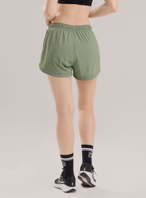 Short deportivo color verde, marca BABALÚ, referencia 113703, vista detalle. Compra al por mayor en babalu.com.co en COP.