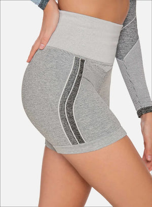 Short deportivo color verde para mujer, marca BABALÚ, referencia 111933, vista lateral. Compra al por mayor en babalu.com.co en COP.
