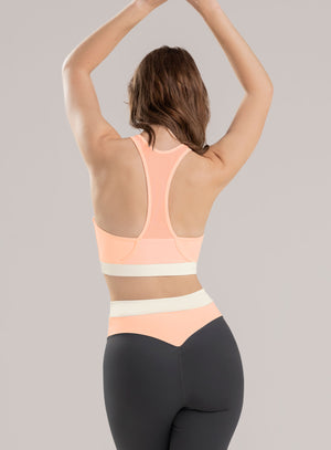 Top deportivo color melon, marca BABALÚ, referencia 113643, vista detalle. Compra al por mayor en babalu.com.co en COP.