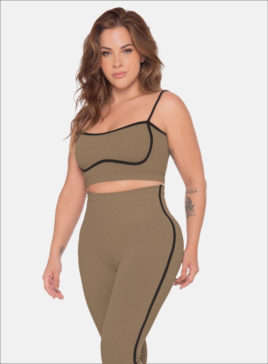 TOP DEPORTIVO SIN COSTURAS - PRECIO ESPECIAL
